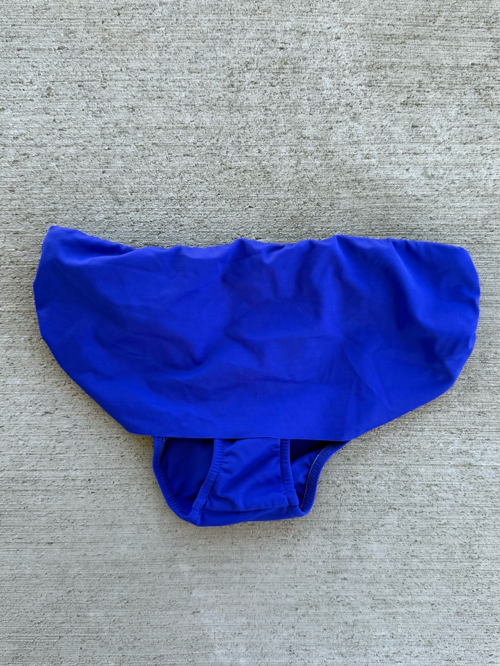 VENUS Cobalt Blue Foldover Bikini Bottoms Size 8